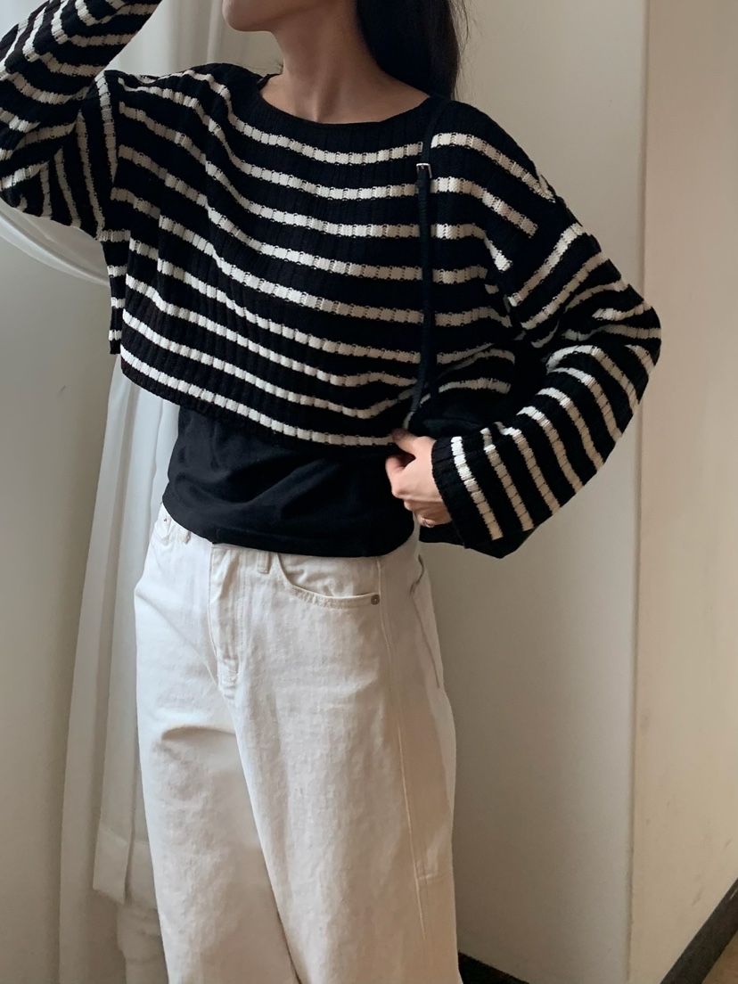 BLEECKER韓國東大門直郵女士新品人氣休閑熱賣時尚針織衫BLEECKER針織衫