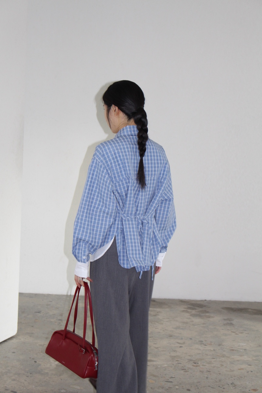 OVER NEAR韓國直郵女士新品推薦26春夏休閑熱賣襯衫蕾絲衫OVER NEAR襯衫/蕾絲衫