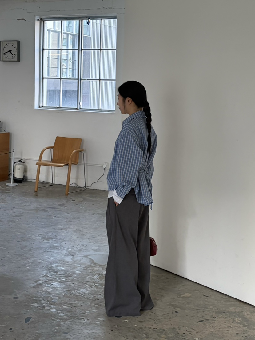 OVER NEAR韓國直郵女士新品推薦26春夏休閑熱賣襯衫蕾絲衫OVER NEAR襯衫/蕾絲衫