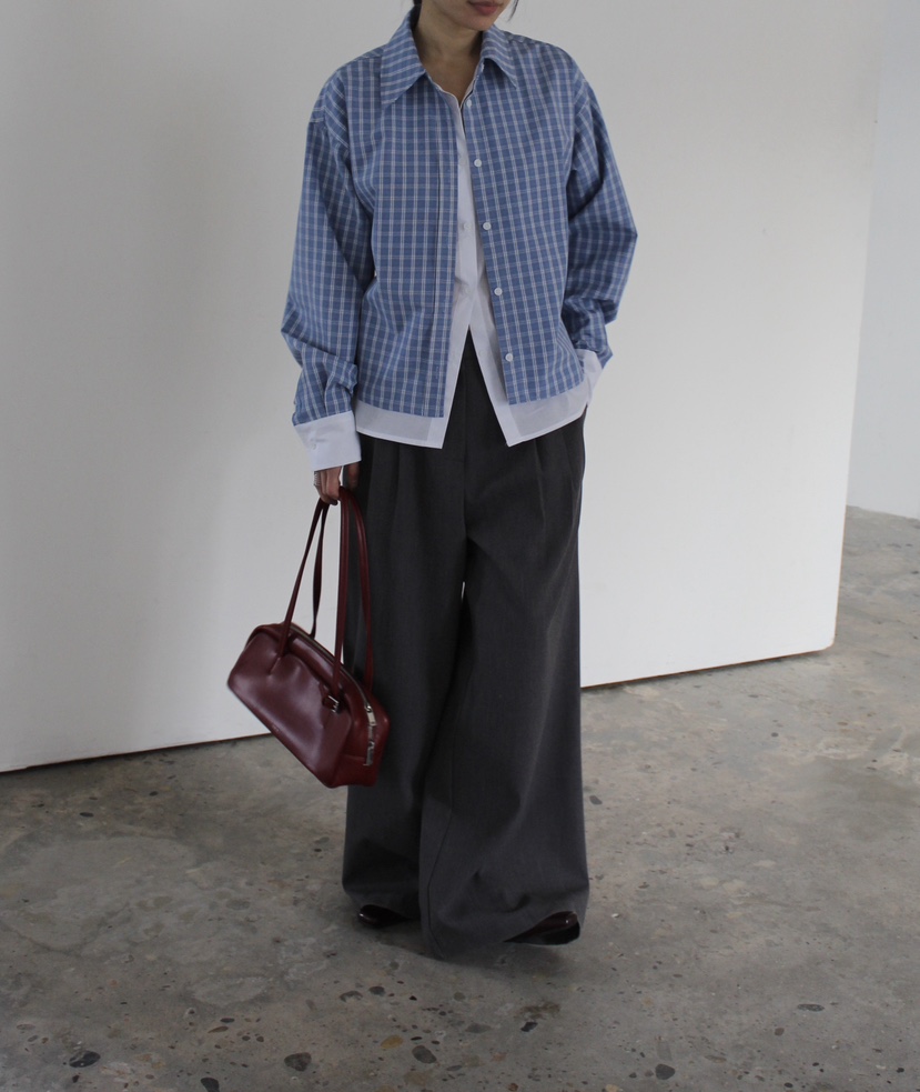 OVER NEAR韓國直郵女士新品推薦26春夏休閑熱賣襯衫蕾絲衫OVER NEAR襯衫/蕾絲衫