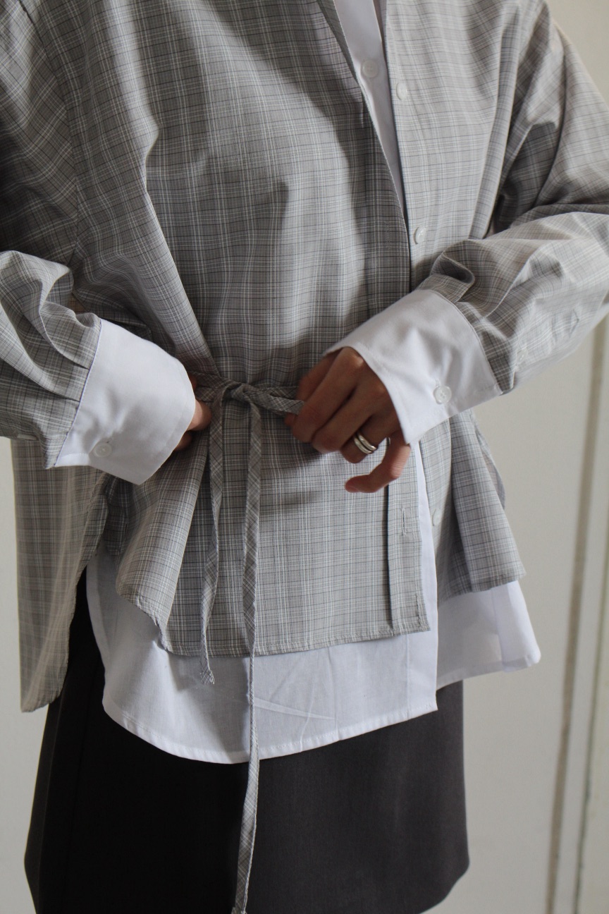 OVER NEAR韓國直郵女士新品推薦26春夏休閑熱賣襯衫蕾絲衫OVER NEAR襯衫/蕾絲衫