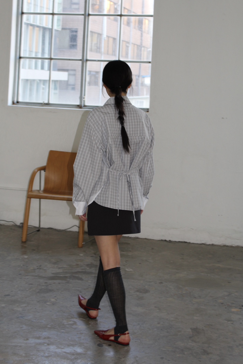 OVER NEAR韓國直郵女士新品推薦26春夏休閑熱賣襯衫蕾絲衫OVER NEAR襯衫/蕾絲衫