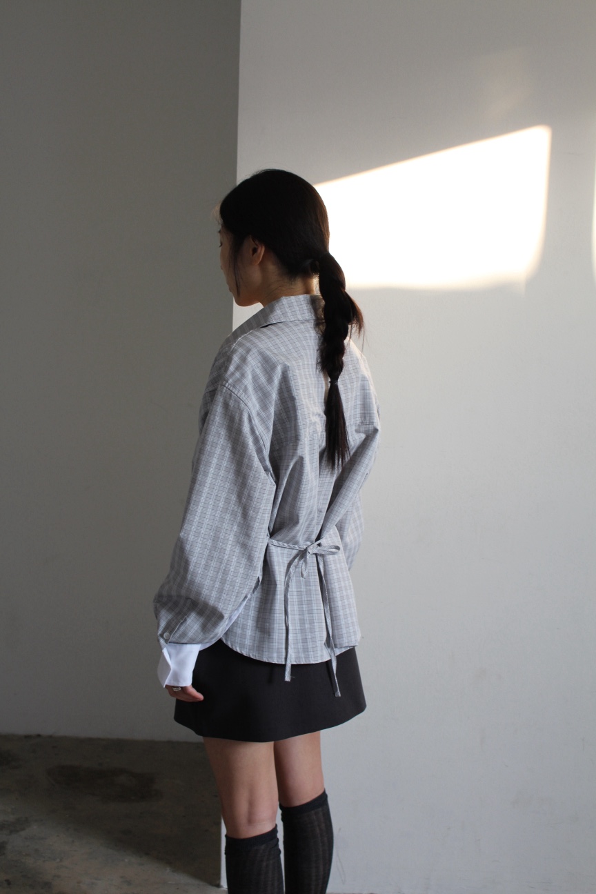 OVER NEAR韓國直郵女士新品推薦26春夏休閑熱賣襯衫蕾絲衫OVER NEAR襯衫/蕾絲衫