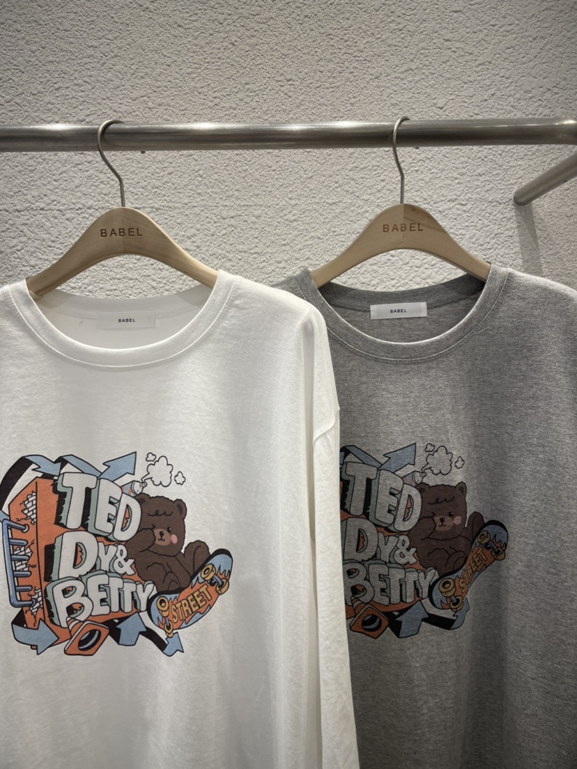 BABEL韓國直郵女士新款時尚職業熱賣休閑26春夏推薦長袖T恤BABEL長袖T恤