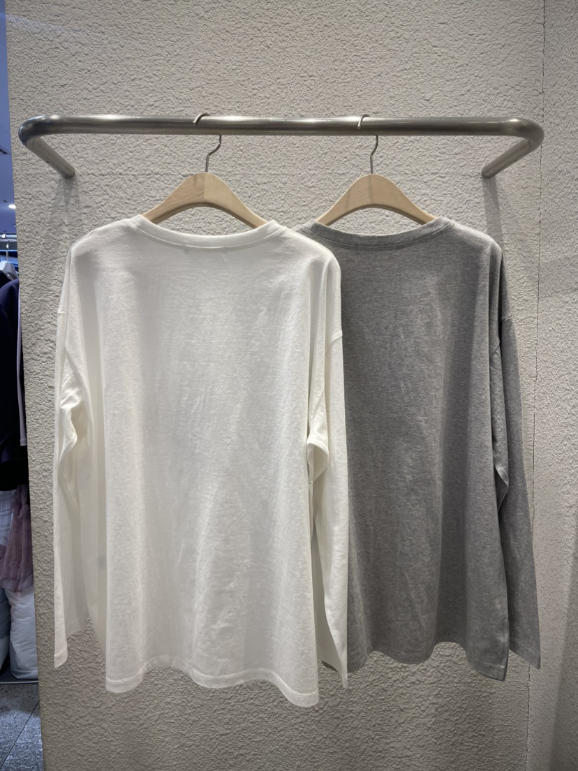 BABEL韓國直郵女士新款時尚職業熱賣休閑26春夏推薦長袖T恤BABEL長袖T恤