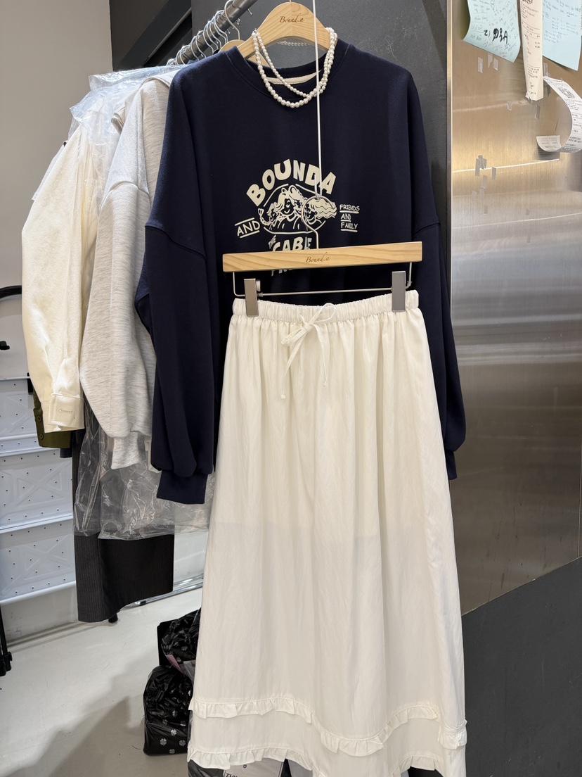 BOUND.A韓國東大門直郵女士新款時尚推薦26春夏人氣衛衣BOUND.A衛衣