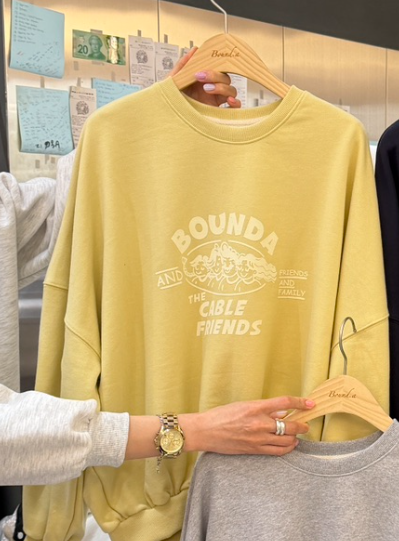 BOUND.A韓國東大門直郵女士新款時尚推薦26春夏人氣衛衣BOUND.A衛衣圖色3