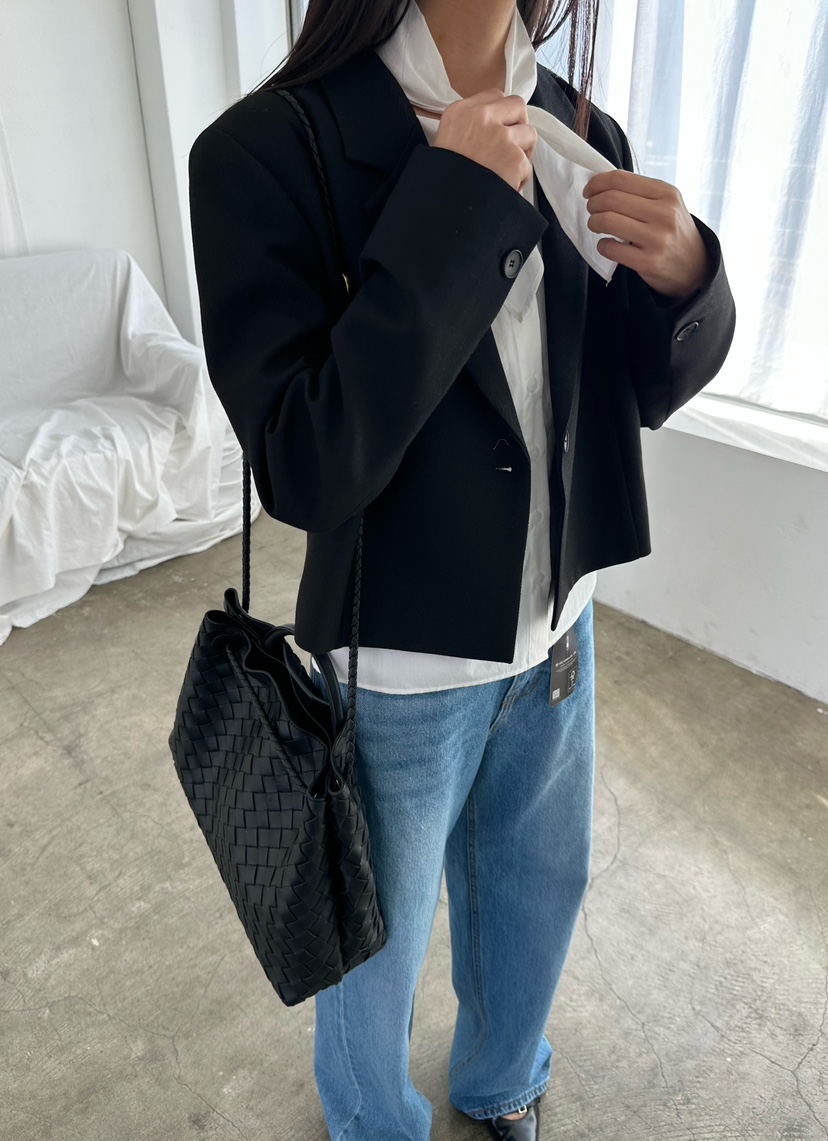 LE VASE韓國代購女裝新品推薦熱賣時尚人氣職業休閑夾克LE VASE夾克