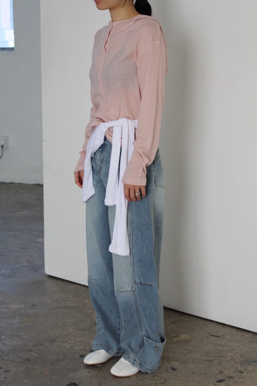 OVER NEAR韓國代購女士新品人氣時尚職業休閑26春夏長袖T恤OVER NEAR長袖T恤