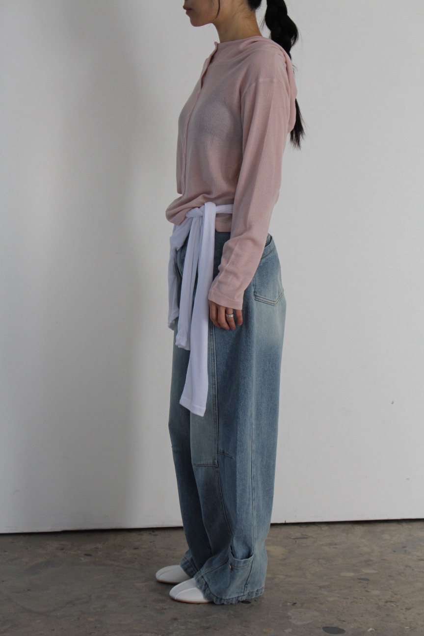 OVER NEAR韓國代購女士新品人氣時尚職業休閑26春夏長袖T恤OVER NEAR長袖T恤