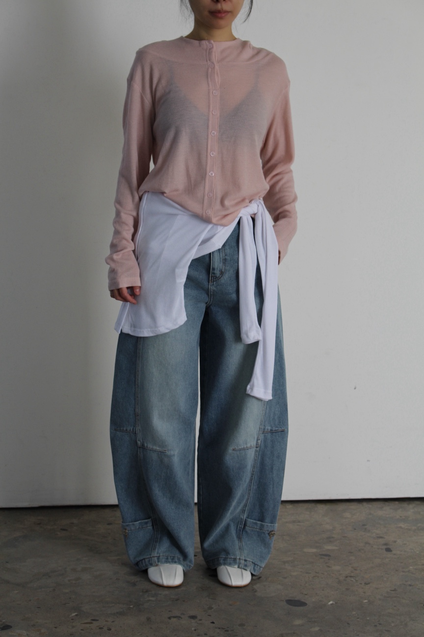 OVER NEAR韓國代購女士新品人氣時尚職業休閑26春夏長袖T恤OVER NEAR長袖T恤