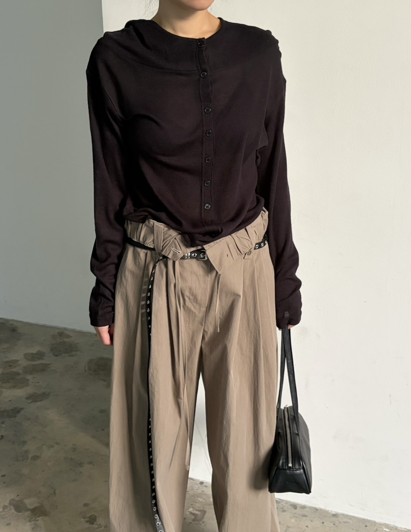 OVER NEAR韓國代購女士新品人氣時尚職業休閑26春夏長袖T恤OVER NEAR長袖T恤