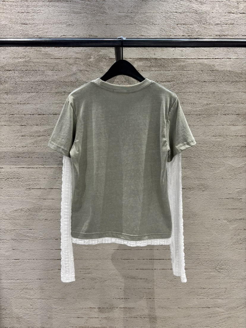 SUGAR CASE韓國代購女裝新品職業休閑26春夏人氣長袖T恤SUGAR CASE長袖T恤