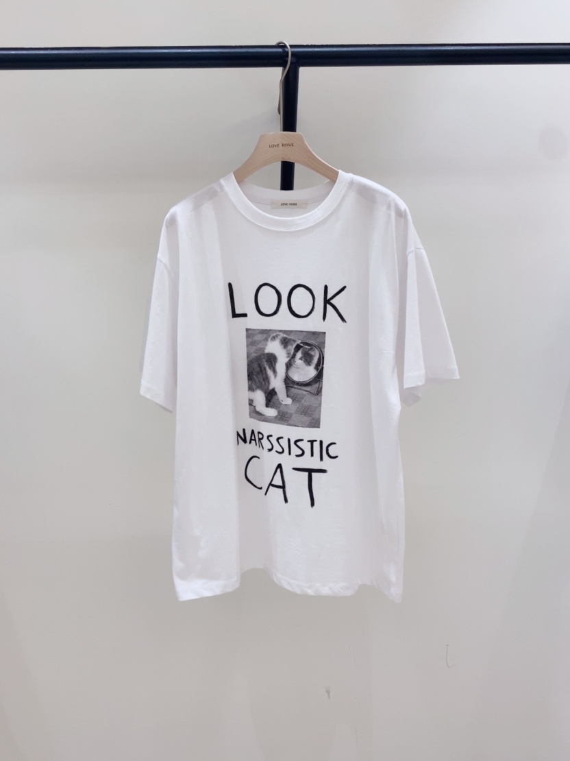 LOVE ROSIE韓國代購女士新款26春夏人氣推薦時尚熱賣T恤LOVE ROSIET恤圖色1