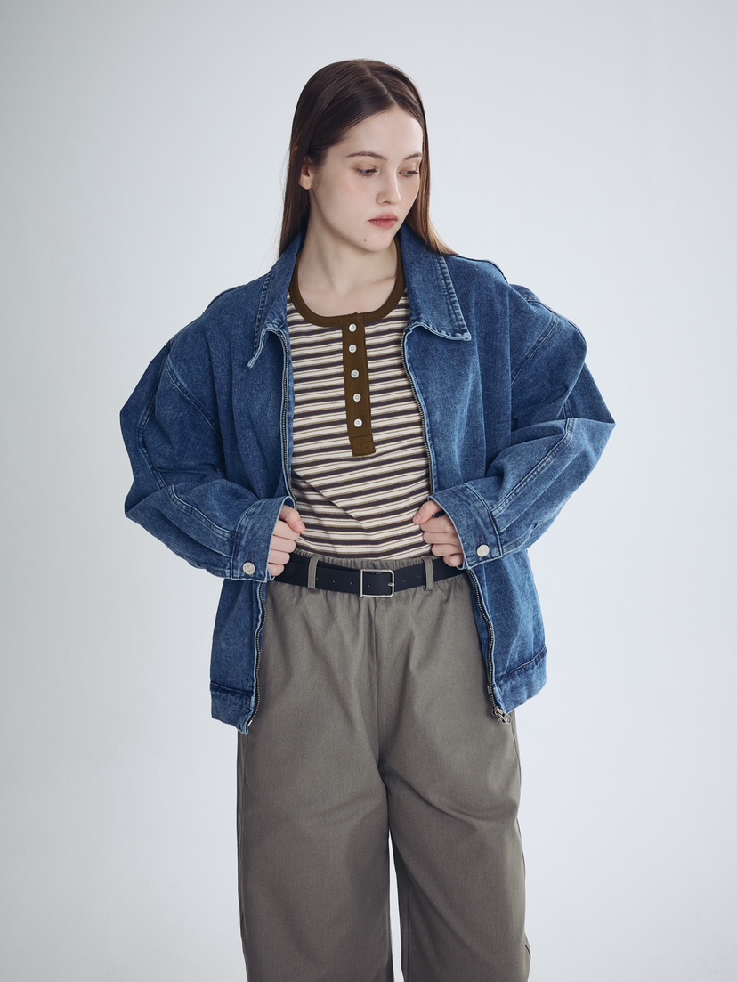 CM韓國直郵實拍女士新款熱賣時尚職業26春夏休閑人氣夾克CM_centimeter夾克