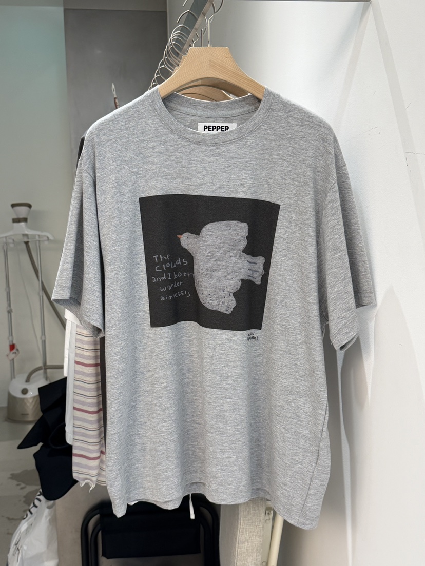 PEPPER-L韓國代購女裝新品推薦26春夏人氣時尚職業熱賣T恤PEPPERT恤圖色2