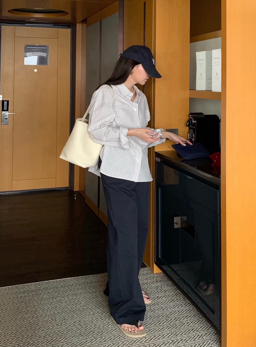 COURGETTE韓國東大門代購女士新款職業26春夏休閑推薦休閑褲COURGETTE休閑褲