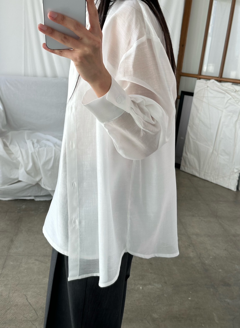 LE VASE韓國直郵女士新品人氣26春夏襯衫蕾絲衫不含內搭LE VASE襯衫/蕾絲衫