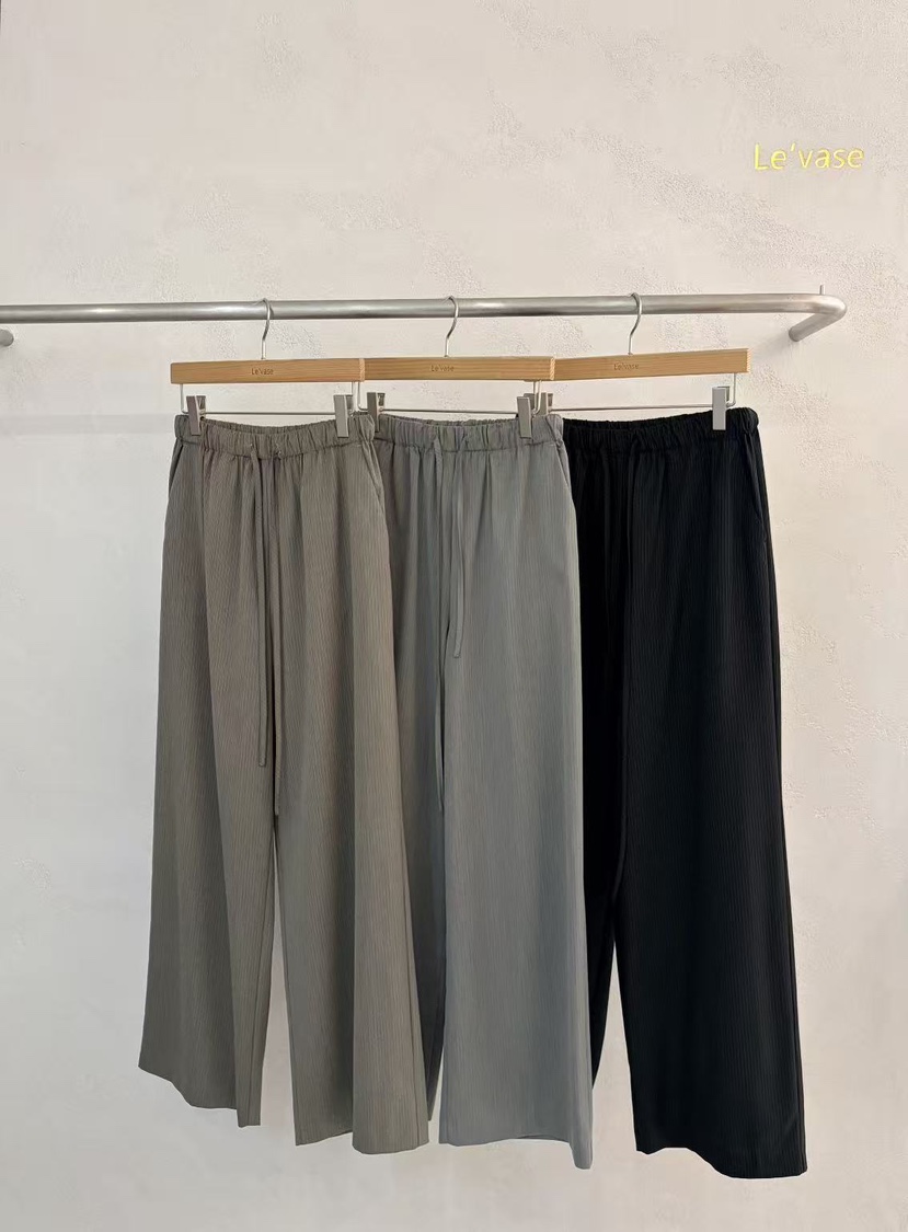 LE VASE東大門實拍女士新品人氣職業推薦熱賣26春夏休閑褲LE VASE休閑褲