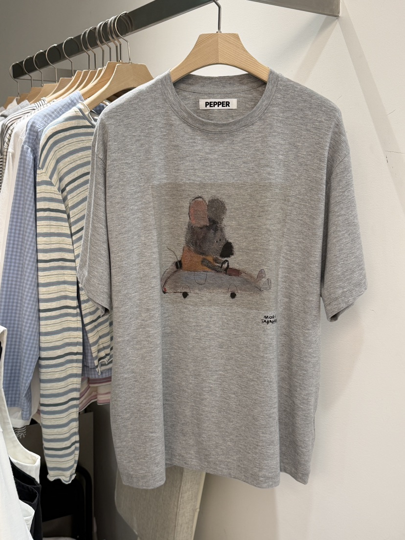 PEPPER-L韓國直郵女士新品熱賣休閑推薦26春夏人氣真品T恤PEPPERT恤圖色2