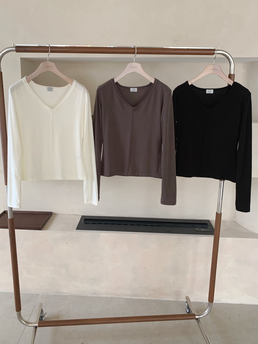 COBALT BLUE東大門代購女裝新品推薦時尚26春夏真品長袖T恤COBALT BLUE長袖T恤