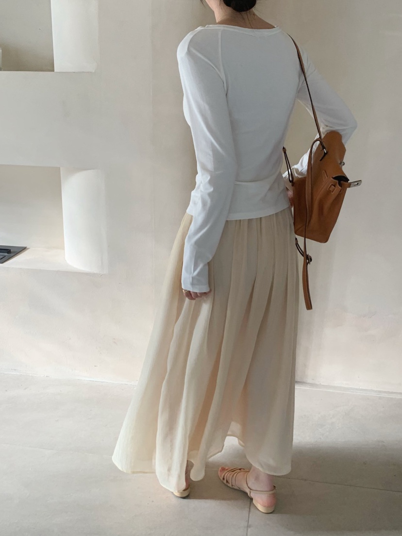 COBALT BLUE東大門代購女裝新品推薦時尚26春夏真品長袖T恤COBALT BLUE長袖T恤