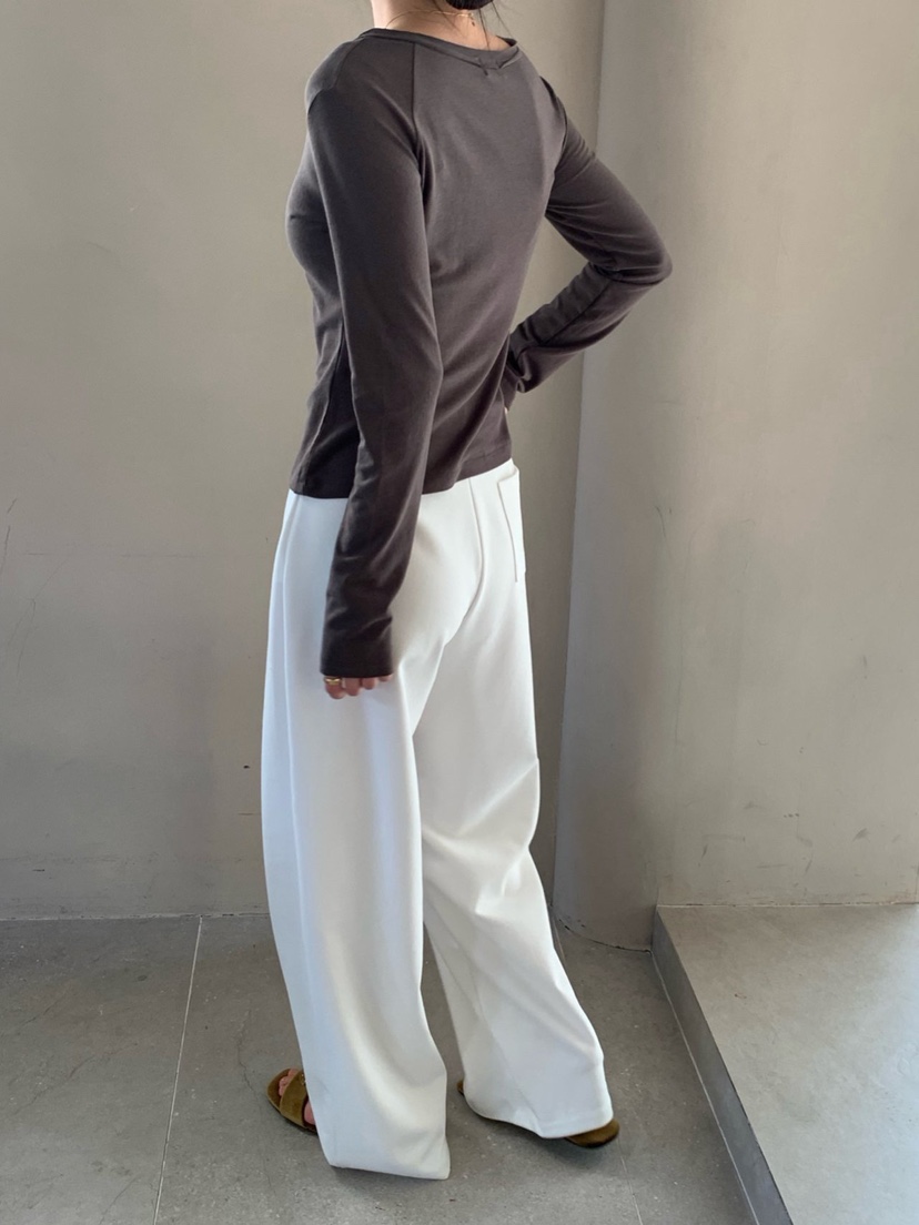 COBALT BLUE東大門代購女裝新品推薦時尚26春夏真品長袖T恤COBALT BLUE長袖T恤