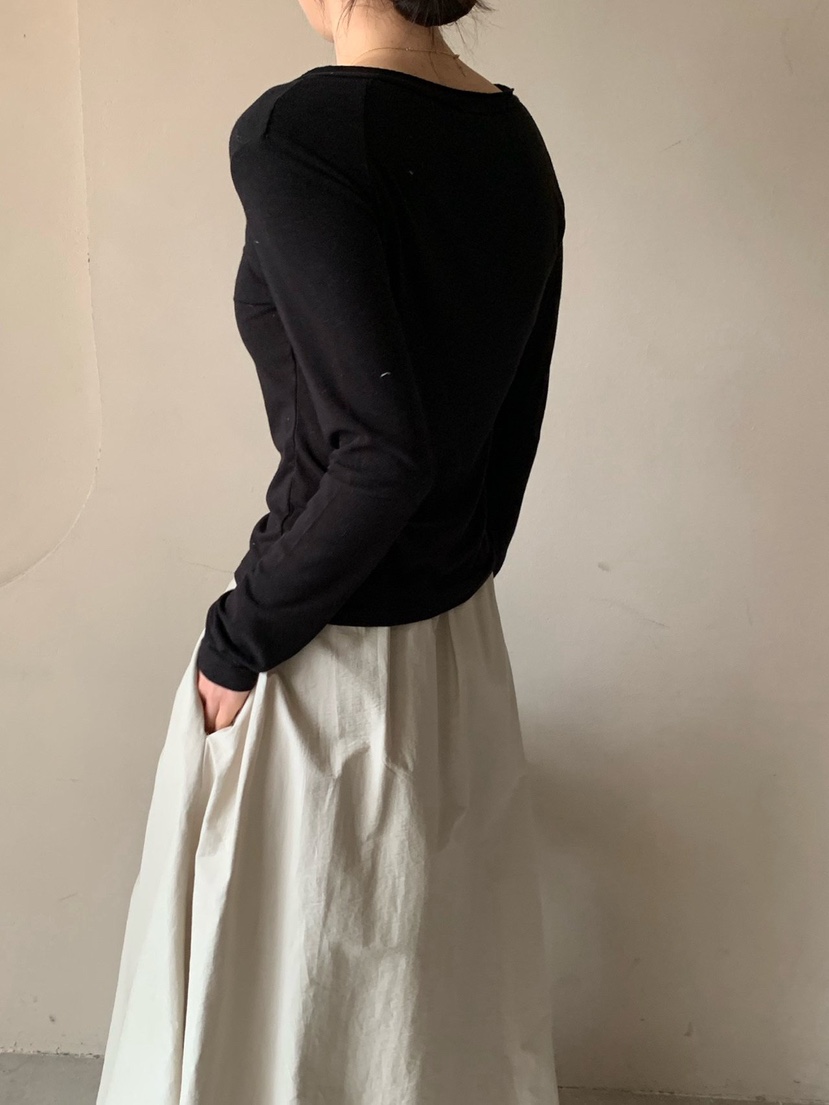 COBALT BLUE東大門代購女裝新品推薦時尚26春夏真品長袖T恤COBALT BLUE長袖T恤