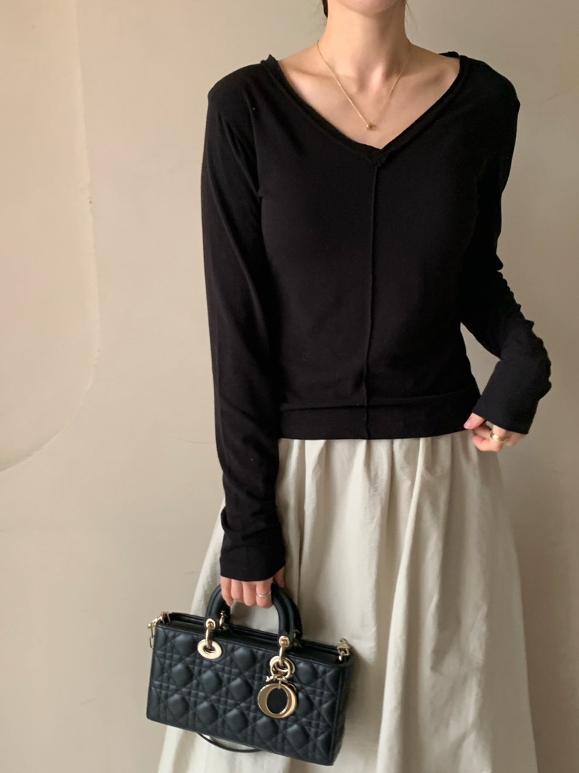 COBALT BLUE東大門代購女裝新品推薦時尚26春夏真品長袖T恤COBALT BLUE長袖T恤圖色3