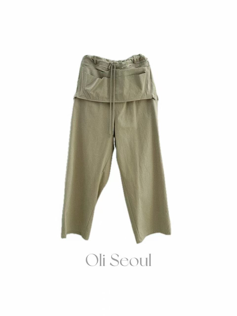 OLI SEOUL東大門直郵女士新品推薦職業熱賣時尚休閑裙褲OLI SEOUL裙褲圖色2