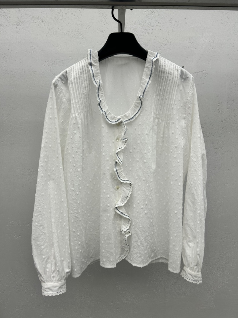 KARE/WEREPIECE東大門代購女裝新品推薦26春夏襯衫蕾絲衫KARE/WEREPIECE襯衫/蕾絲衫圖色1