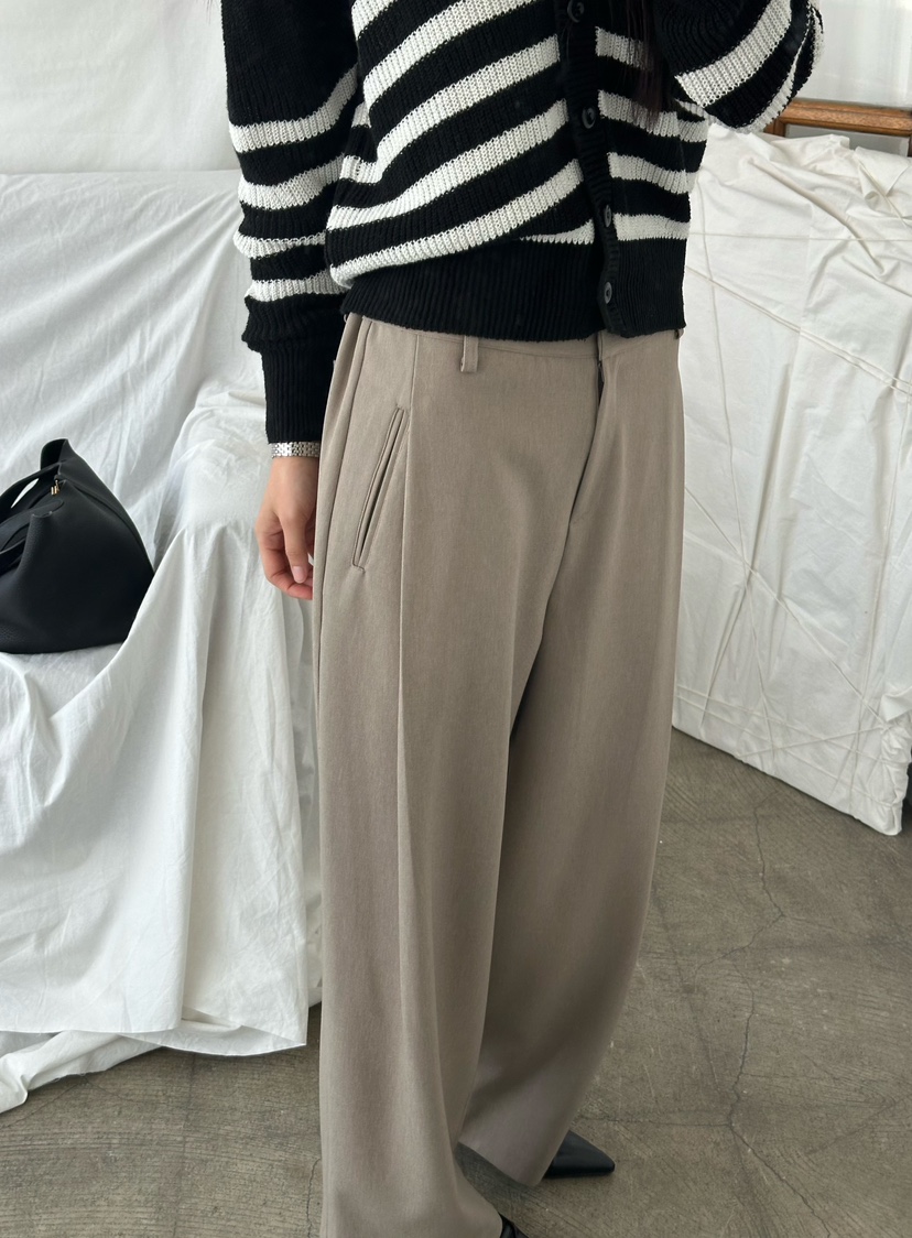 LE VASE東大門直郵女士新品熱賣26春夏推薦職業休閑休閑褲LE VASE休閑褲