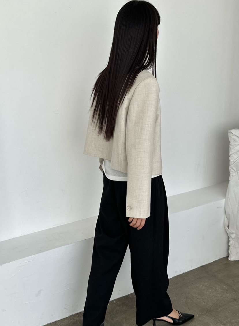 LE VASE東大門直郵女士新品熱賣26春夏推薦職業休閑休閑褲LE VASE休閑褲