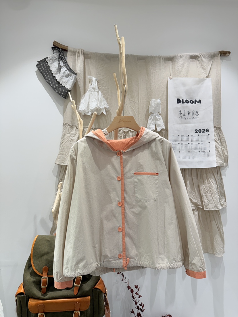 BLOOM韓國代購女士新品職業推薦休閑26春夏時尚真品人氣夾克BLOOM-S夾克圖色1