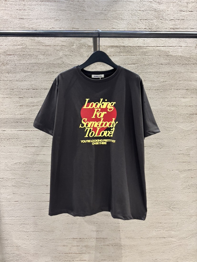 SUGAR CASE韓國代購女裝新款人氣真品職業推薦26春夏T恤SUGAR CASET恤圖色2