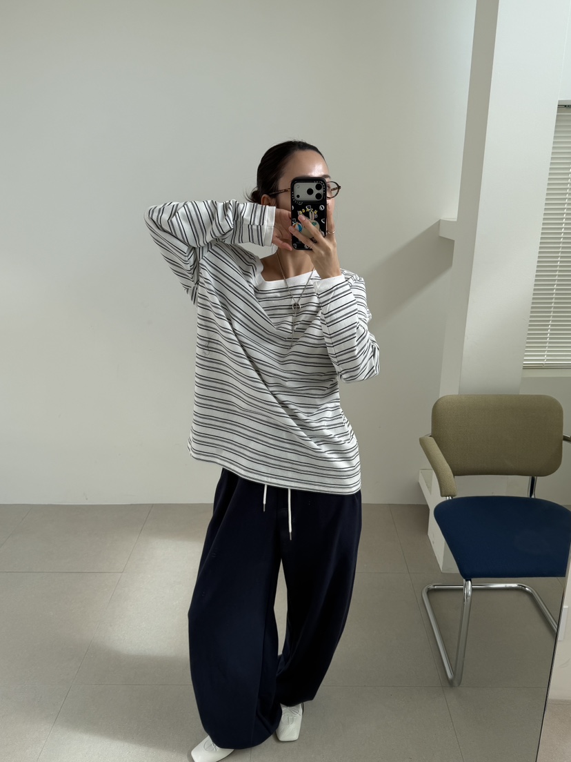 KARE/WEREPIECE韓國直郵女裝新款26春夏時尚人氣長袖T恤KARE/WEREPIECE長袖T恤