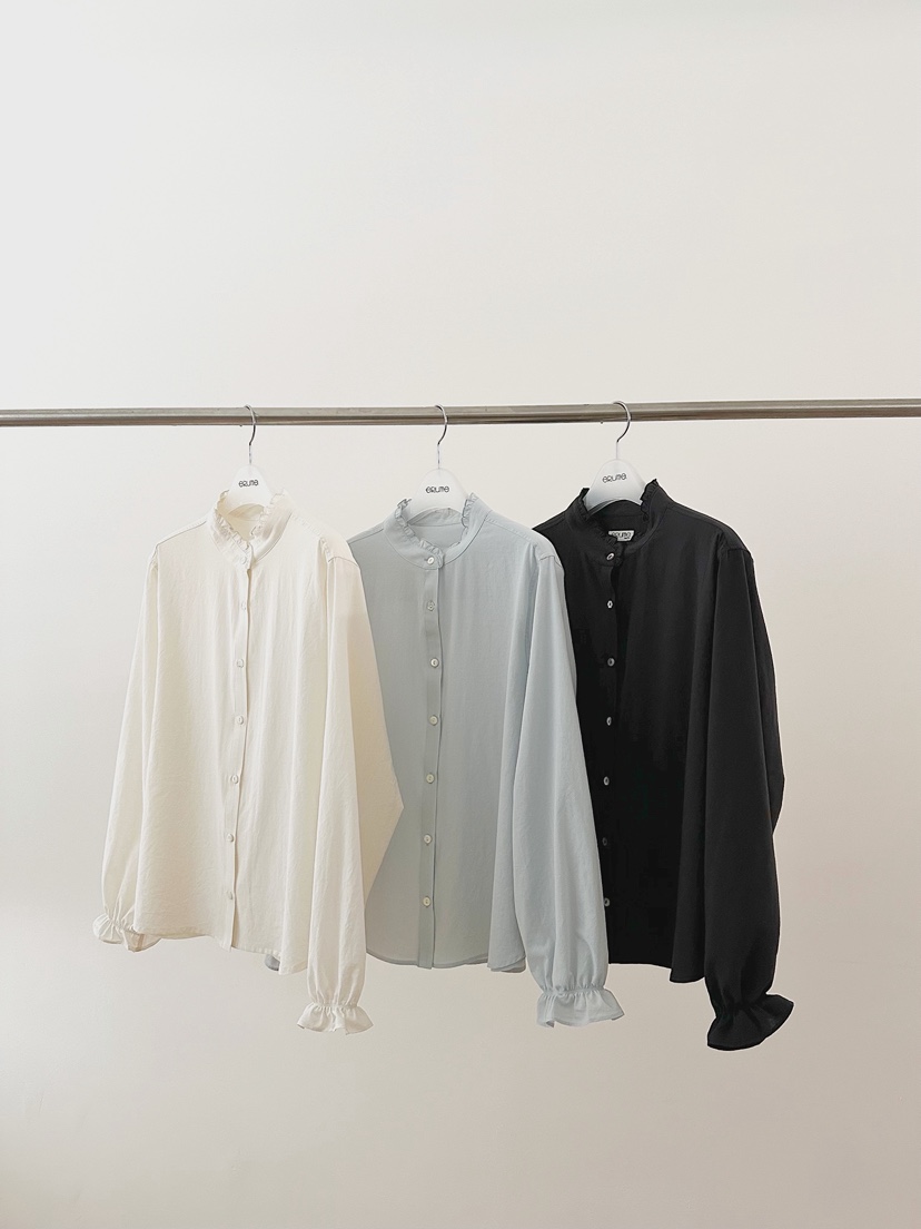 ERUME韓國代購女士新款人氣休閑熱賣推薦26春夏襯衫蕾絲衫ERUME襯衫/蕾絲衫