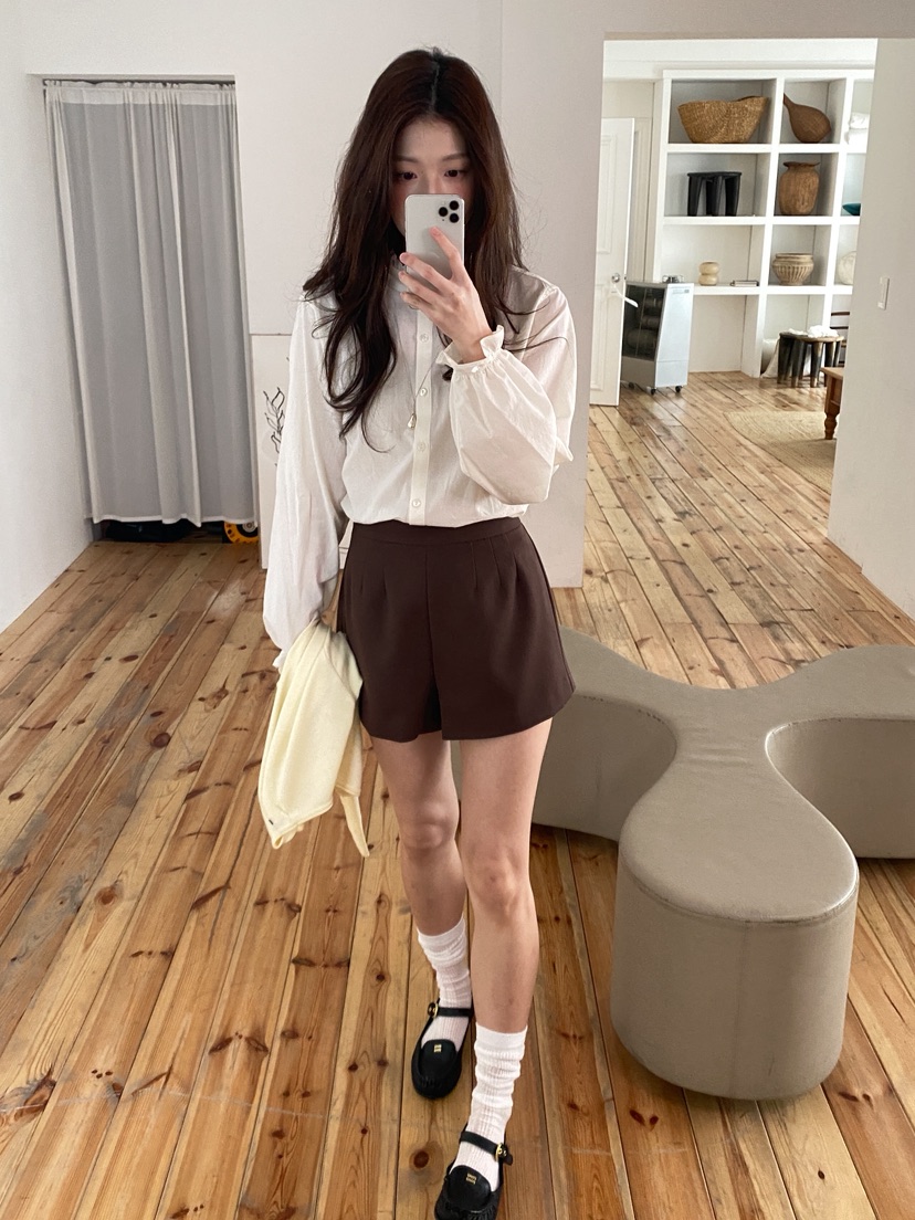 ERUME韓國代購女士新款人氣休閑熱賣推薦26春夏襯衫蕾絲衫ERUME襯衫/蕾絲衫