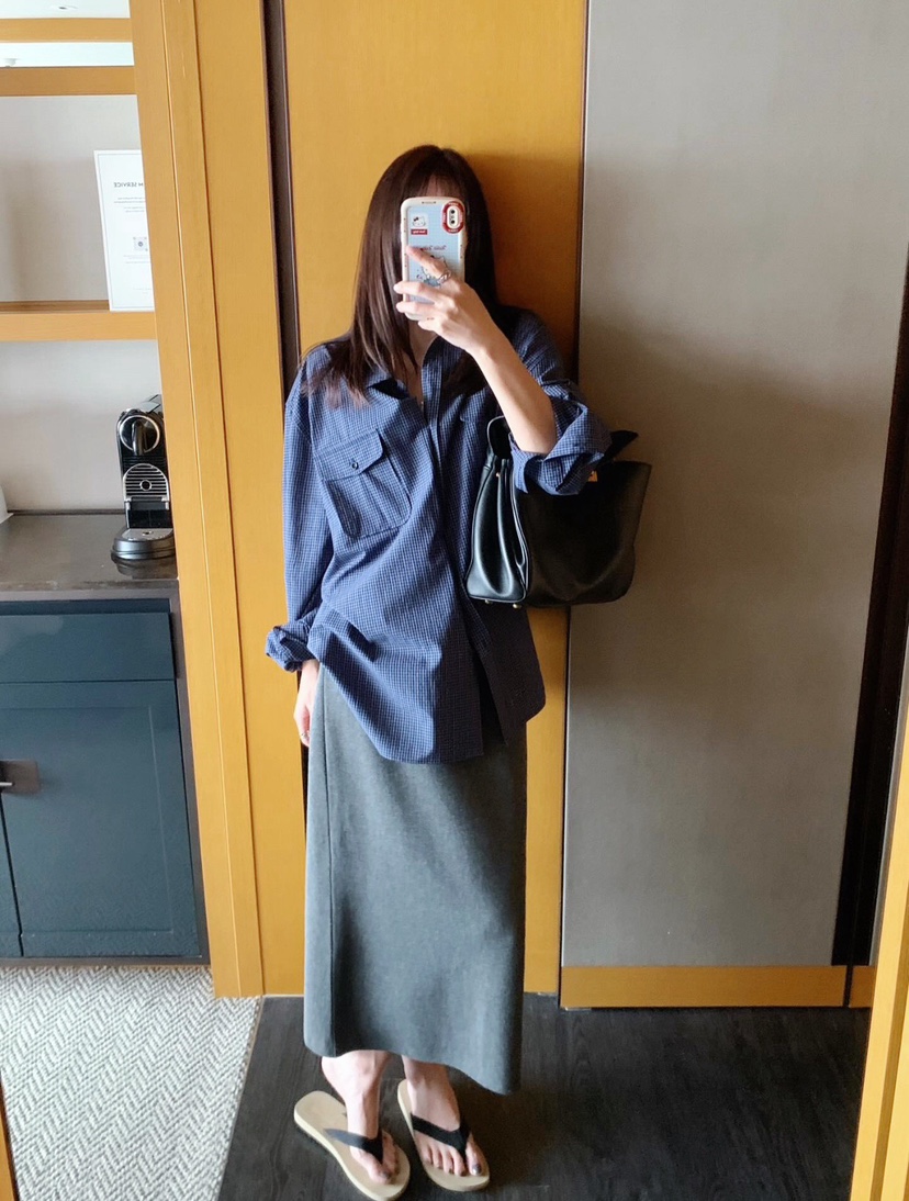 COURGETTE東大門直郵女裝新品時尚職業真品人氣熱賣休閑長裙COURGETTE長裙