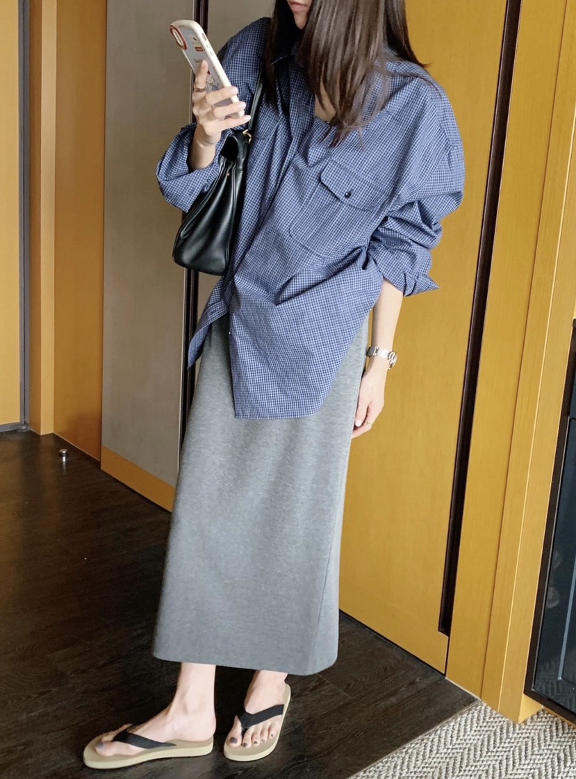 COURGETTE東大門直郵女裝新品時尚職業真品人氣熱賣休閑長裙COURGETTE長裙