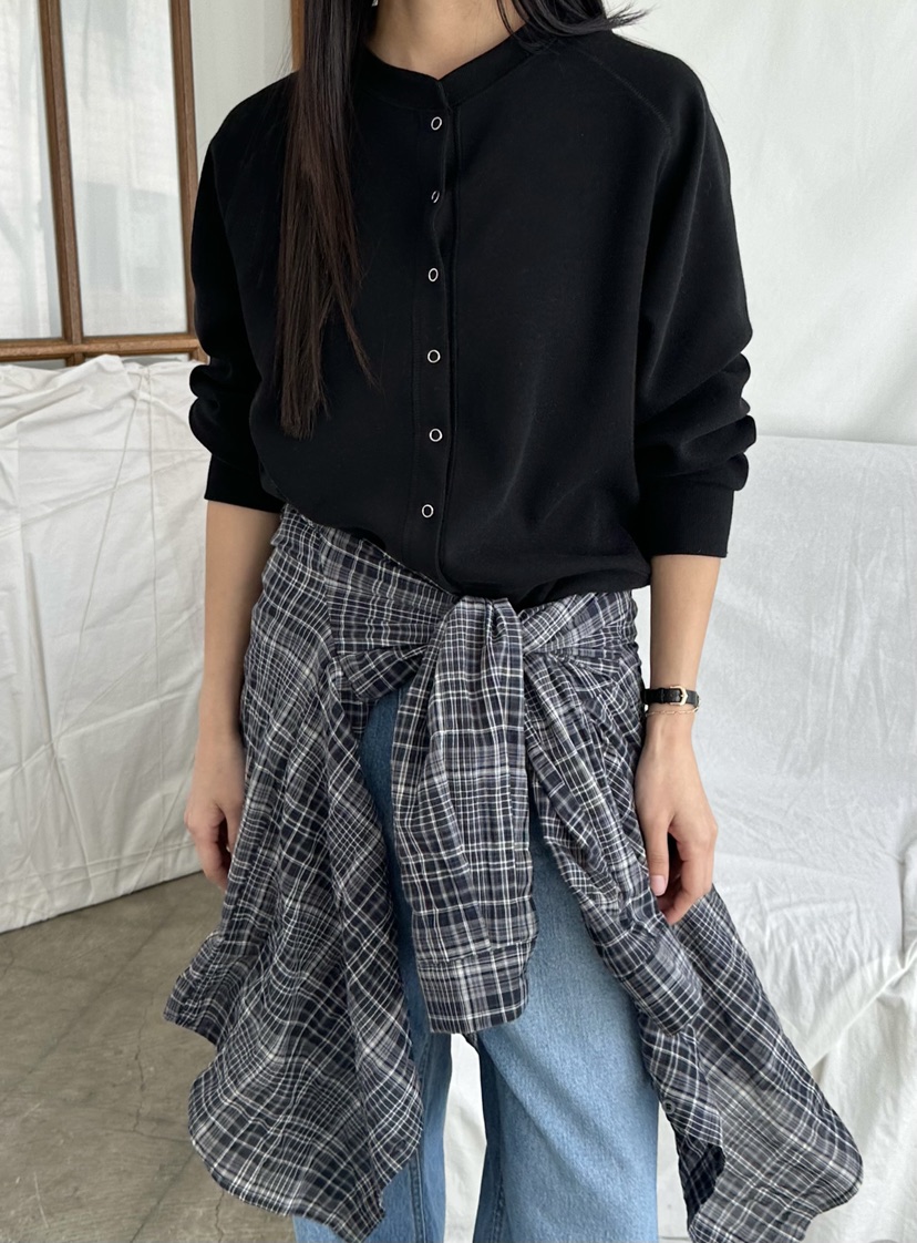 LE VASE東大門直郵女裝新款26春夏推薦休閑時尚人氣長袖T恤LE VASE長袖T恤圖色3