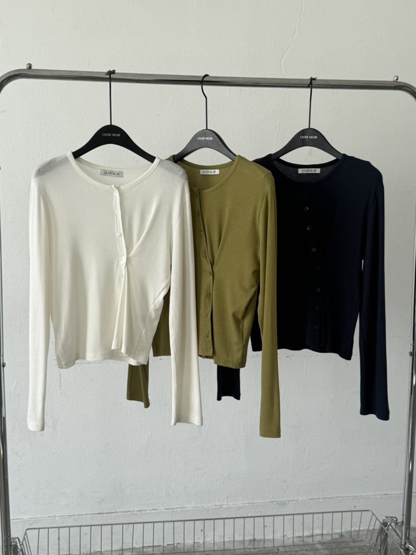 OVER NEAR韓國代購女裝新款推薦休閑時尚職業真品長袖T恤OVER NEAR長袖T恤