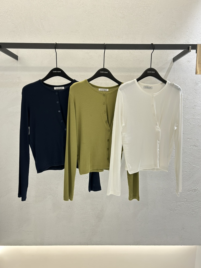 OVER NEAR韓國代購女裝新款推薦休閑時尚職業真品長袖T恤OVER NEAR長袖T恤