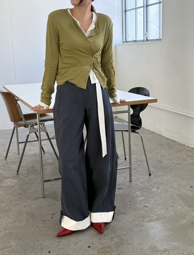 OVER NEAR韓國代購女裝新款推薦休閑時尚職業真品長袖T恤OVER NEAR長袖T恤