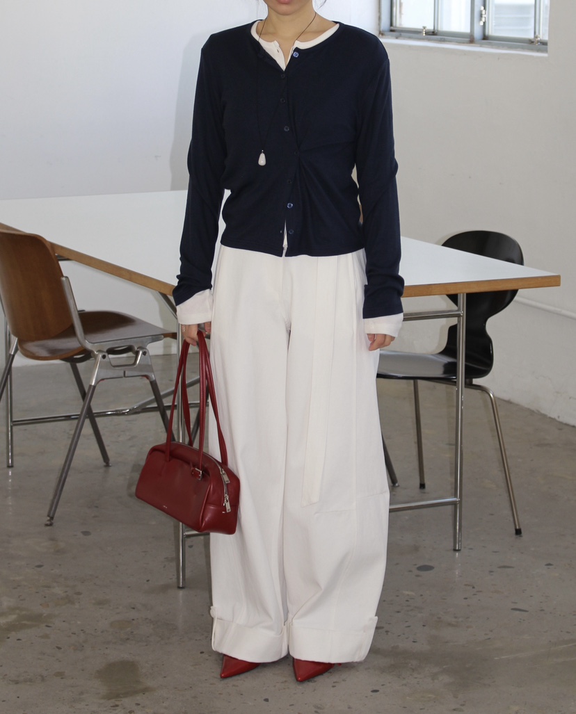 OVER NEAR韓國代購女裝新款推薦休閑時尚職業真品長袖T恤OVER NEAR長袖T恤圖色2