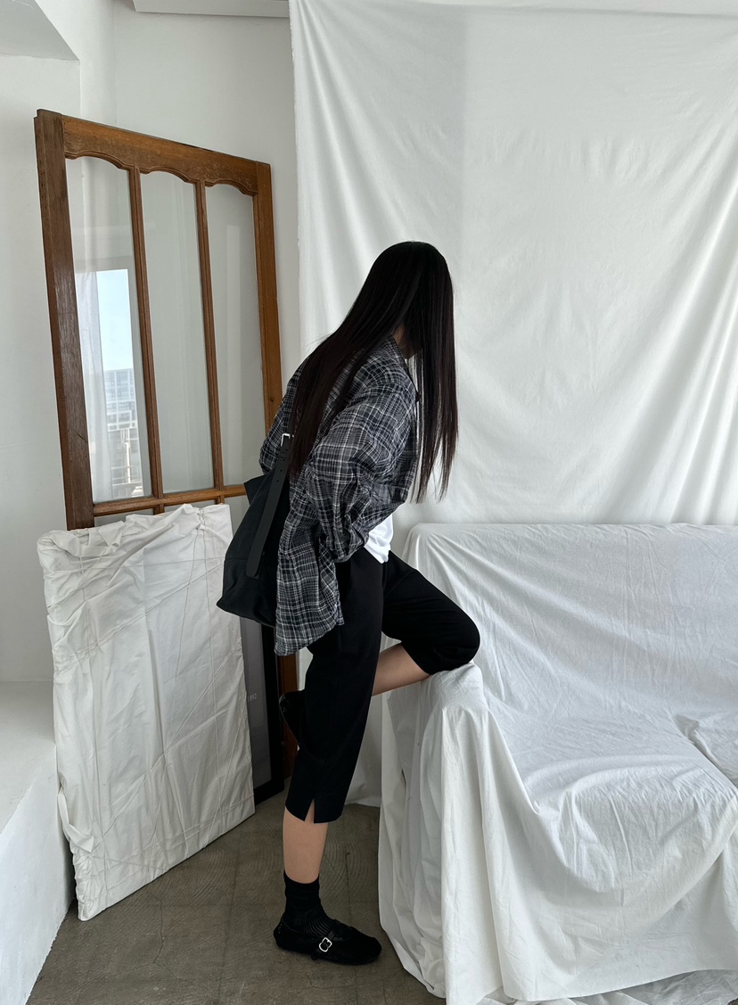 LE VASE韓國直郵女裝新品26春夏職業熱賣時尚真品人氣褲子LE VASE褲子