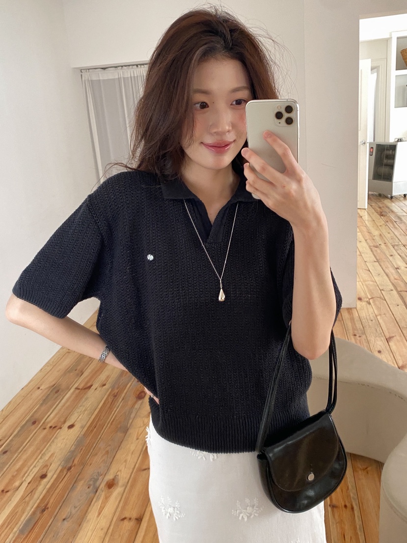 ERUME韓國直郵女士新品推薦時尚職業休閑人氣26春夏針織衫ERUME針織衫