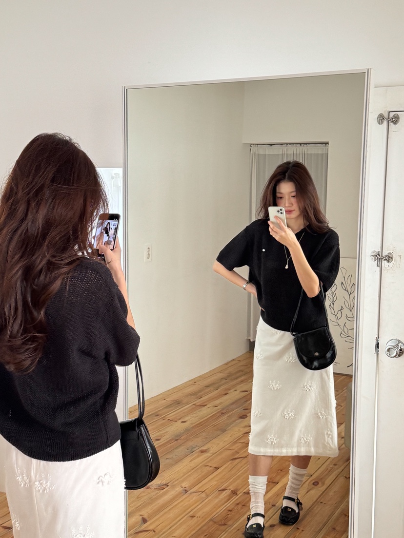 ERUME韓國直郵女士新品推薦時尚職業休閑人氣26春夏針織衫ERUME針織衫