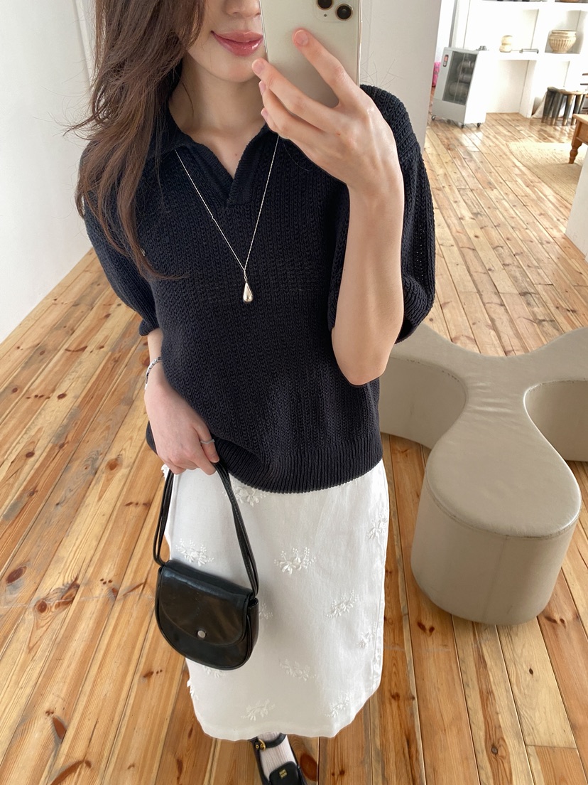 ERUME韓國直郵女士新品推薦時尚職業休閑人氣26春夏針織衫ERUME針織衫