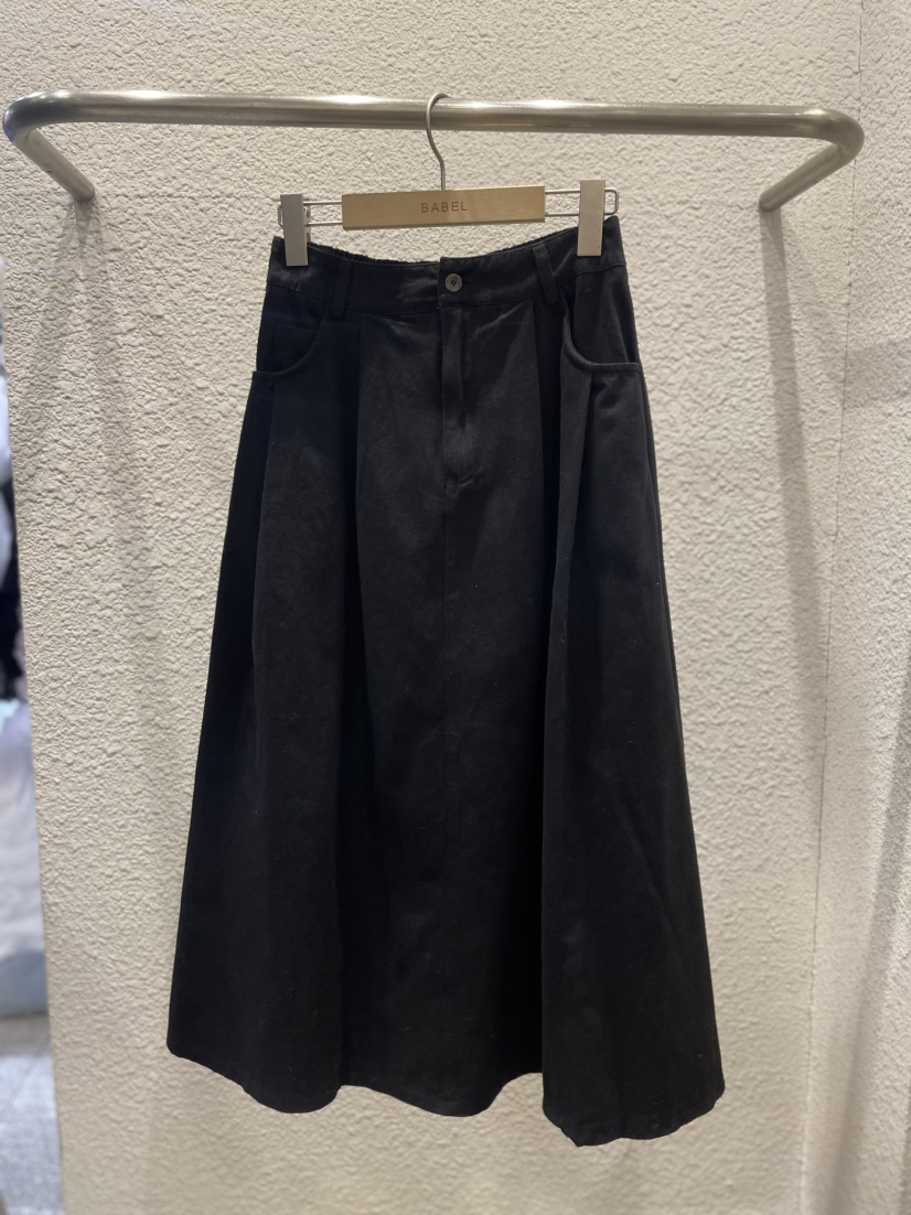 BABEL東大門代購女士新款職業人氣26春夏推薦熱賣長裙褶裥BABEL長裙圖色2